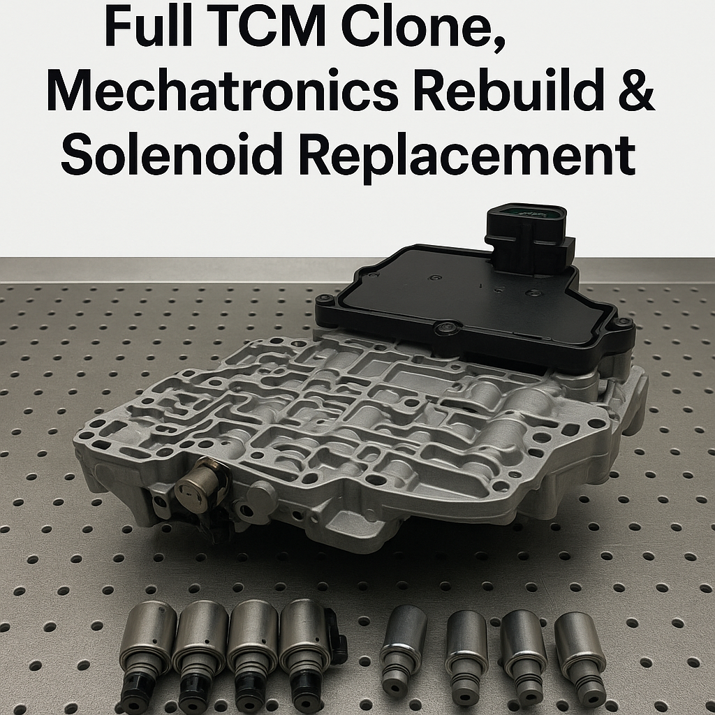 Professional NAG1 / 722.6 TCM Cloning and Mechatronics Valve Body Rebuild Service