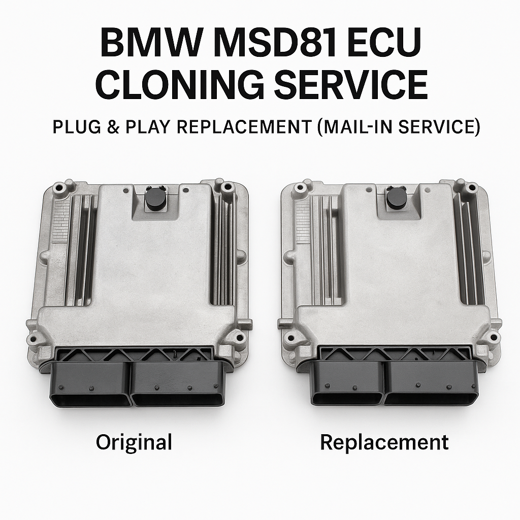 BMW MSD81 ECU Cloning Service – Plug & Play Replacement (Mail-In Service)