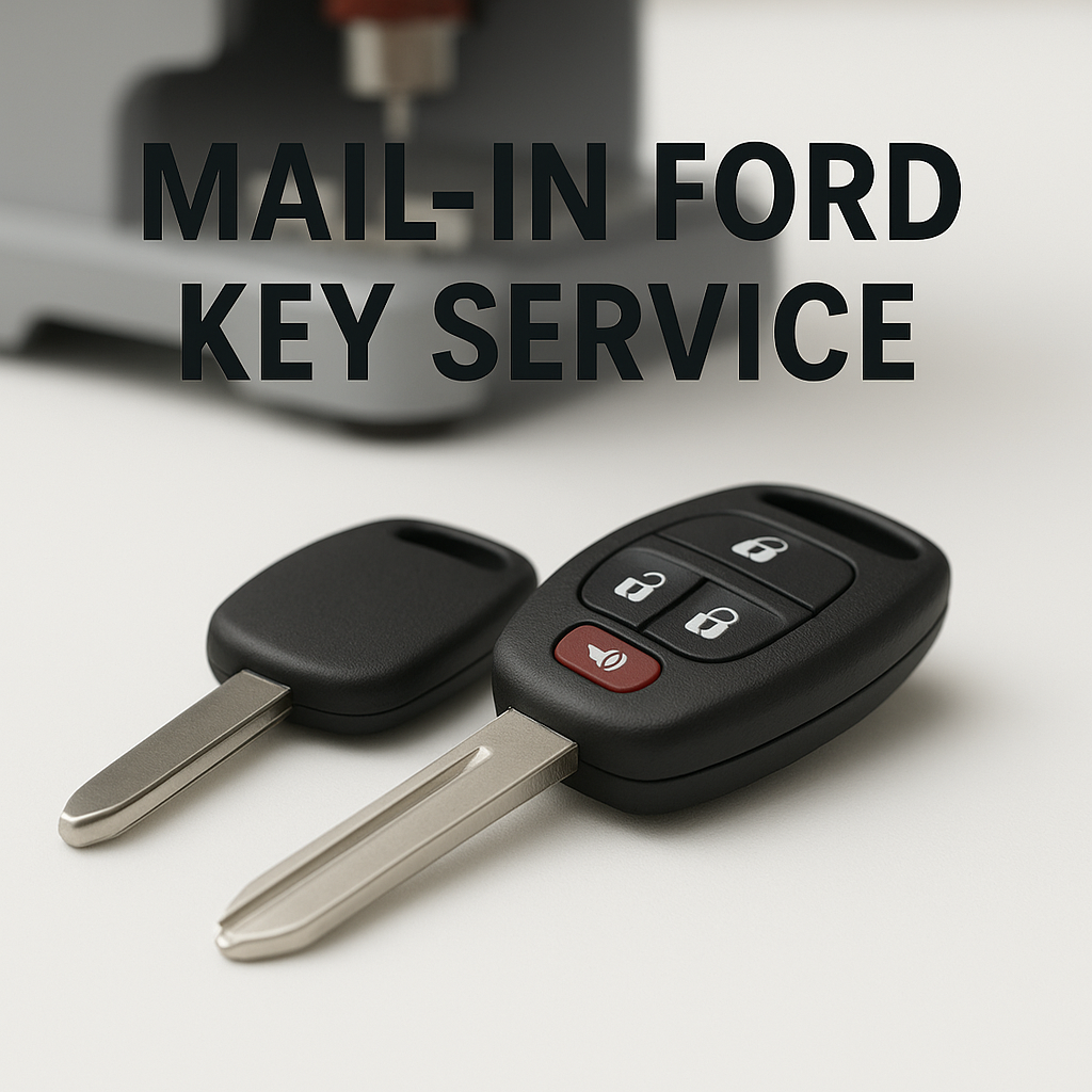 Ford Mail-In Key Cutting & Programming — New Keys | Working Key or All Keys Lost