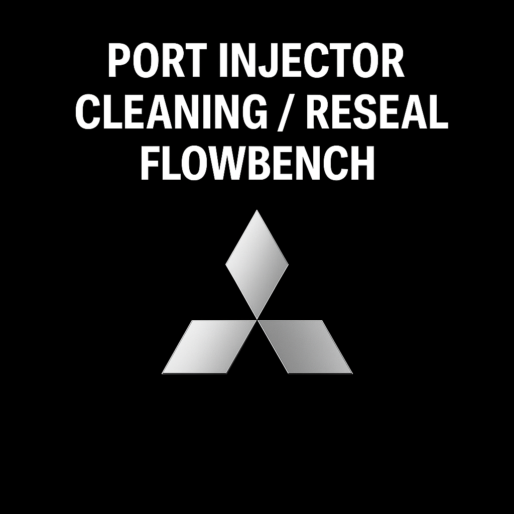 Mitsubishi Port Injector Testing, Cleaning, and Resealing Service