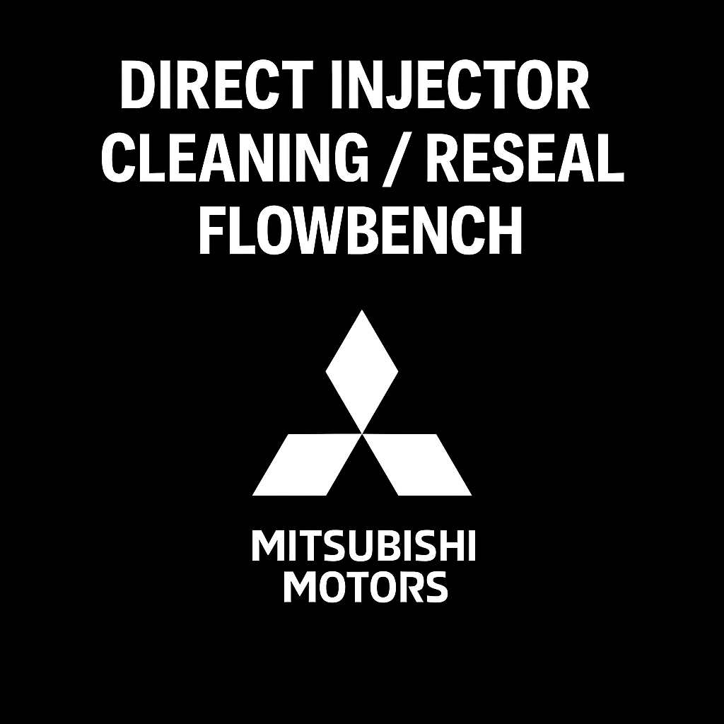 Mitsubishi Direct Injector Testing, Cleaning, and Resealing Service