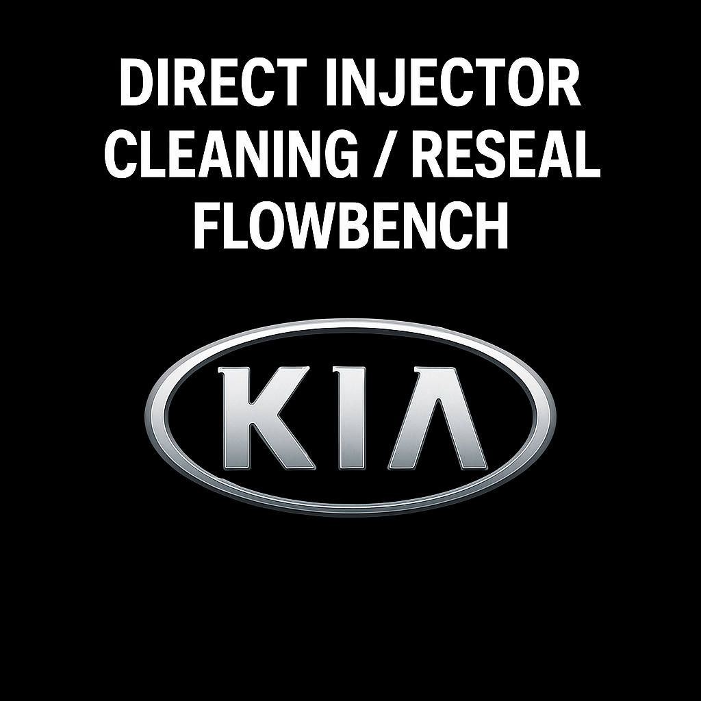 Kia Direct Injector Testing, Cleaning, and Resealing Service