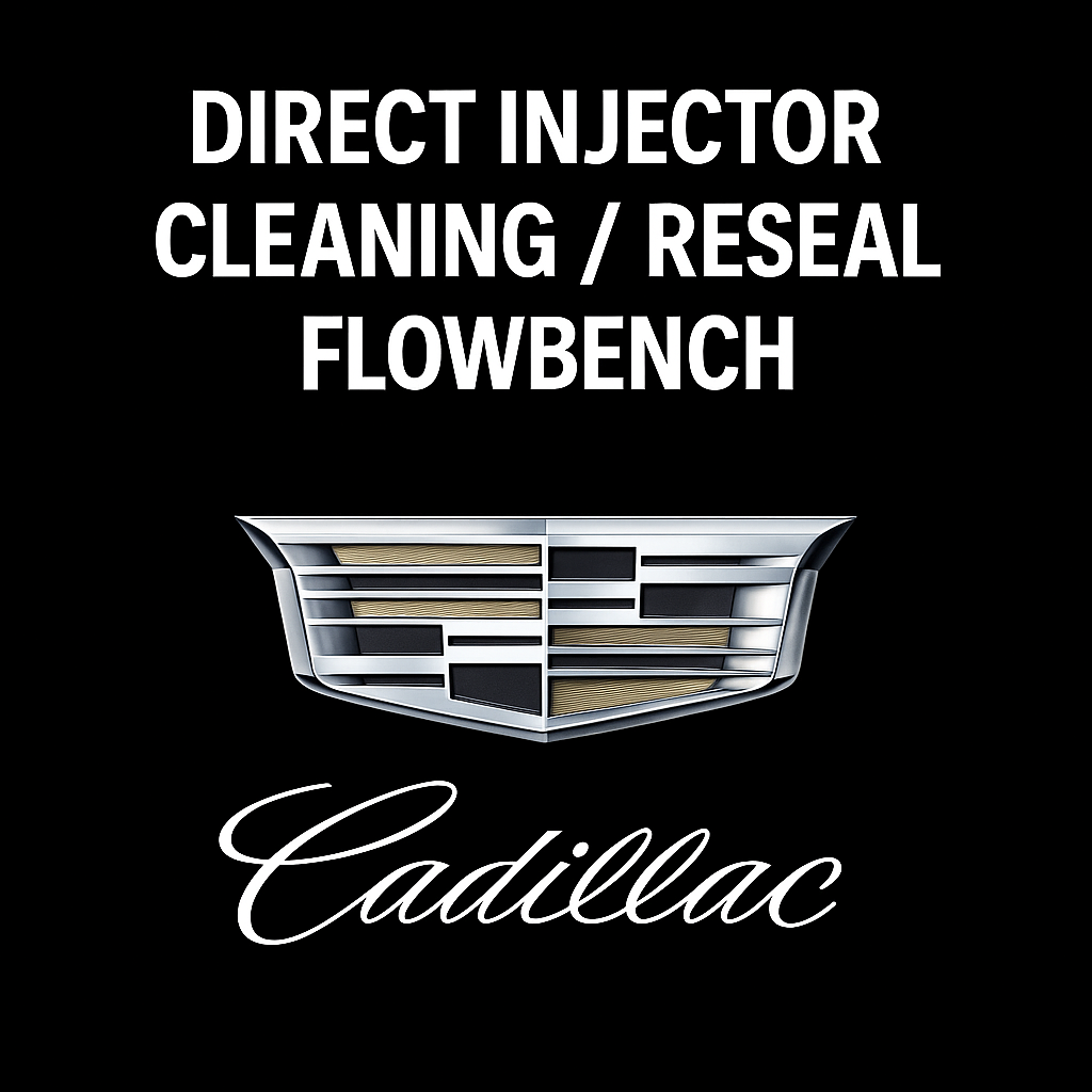 Cadillac Direct Injector Testing, Cleaning, and Resealing Service