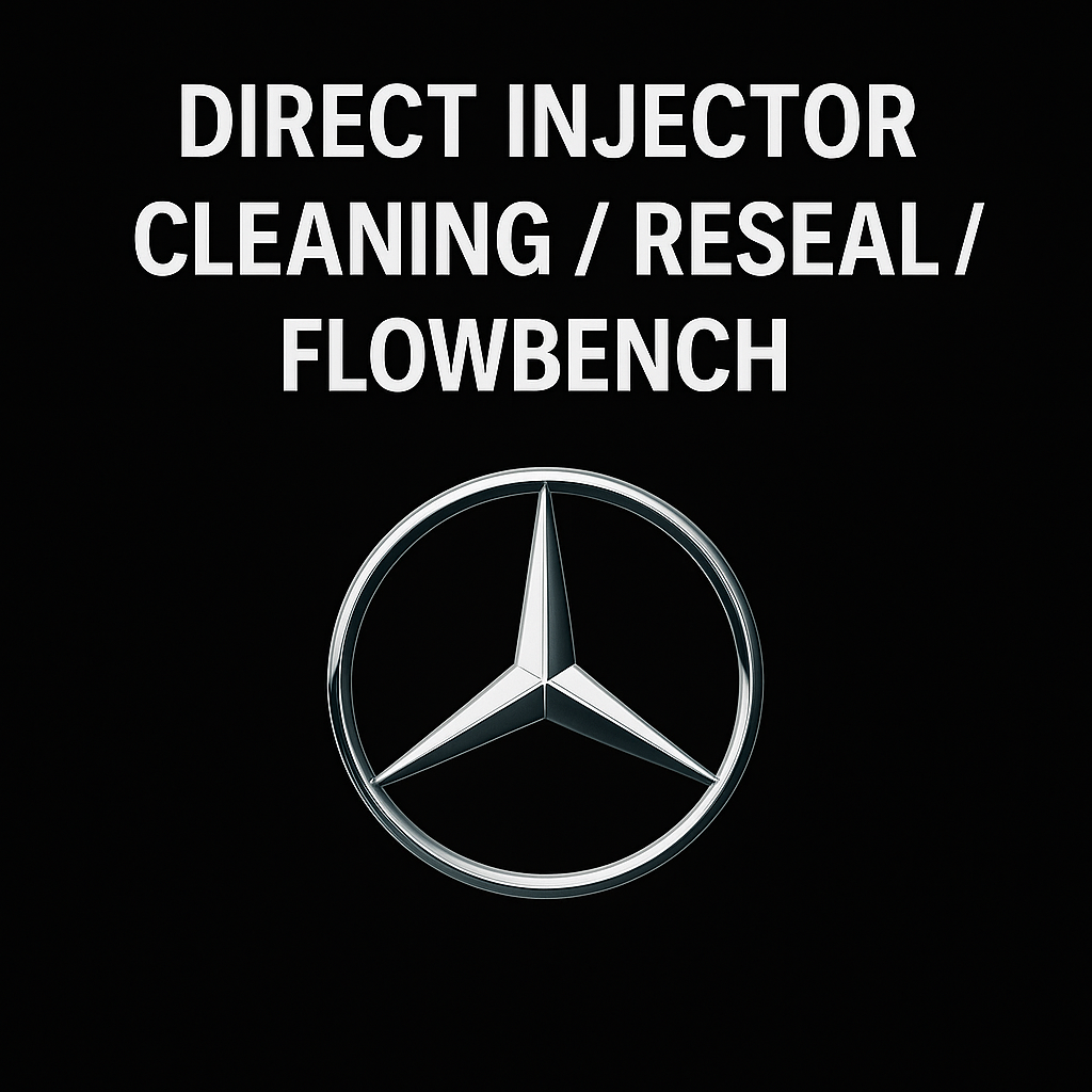 Mercedes-Benz's Direct Injector Testing, Cleaning, and Resealing Service