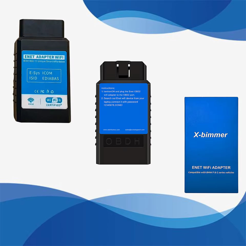 BMW OBD WiFi Adapter – Wireless Coding & Diagnostics for F/G/I Series
