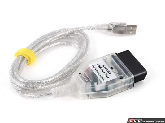 BMW K+DCAN USB OBD2 Diagnostic & Coding Cable for E-Series (ISTA, INPA, NCS Expert, WinKFP Compatible)