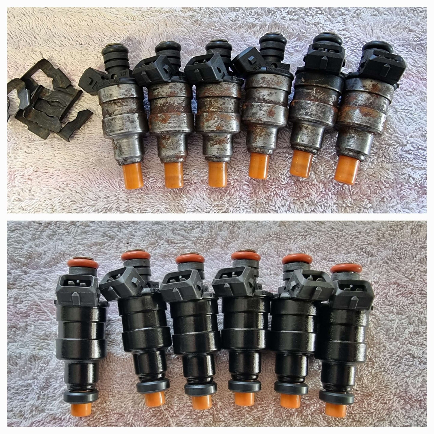 Audi Port Injector Testing, Cleaning, and Resealing Service