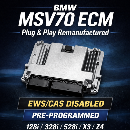 BMW MSV70 Engine Control Module (ECM) – Plug & Play Remanufactured | Tested & Programmed