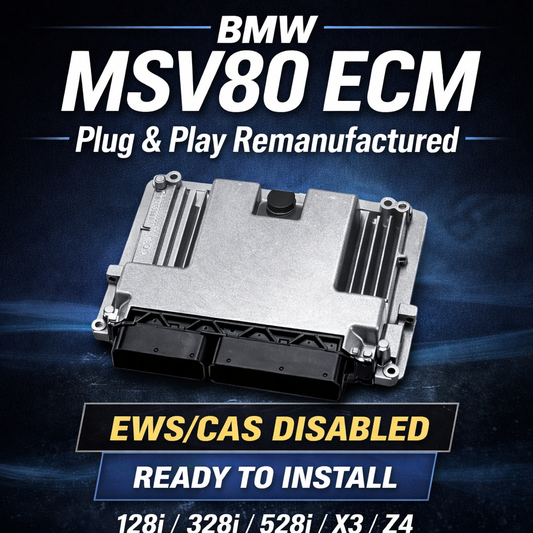 BMW MSV80 Engine Control Module (ECM) – Plug & Play Remanufactured