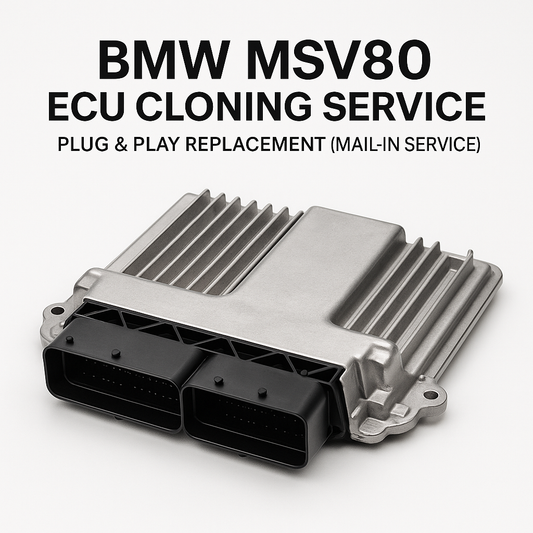 BMW MSV80 ECU Cloning Service – Plug & Play Replacement (Mail-In Service)
