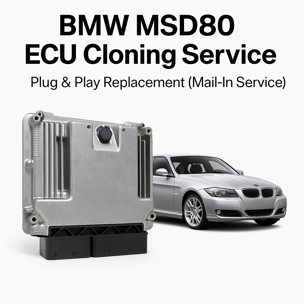 BMW MSD80 ECU Cloning Service – Plug & Play Replacement (Mail-In Service)