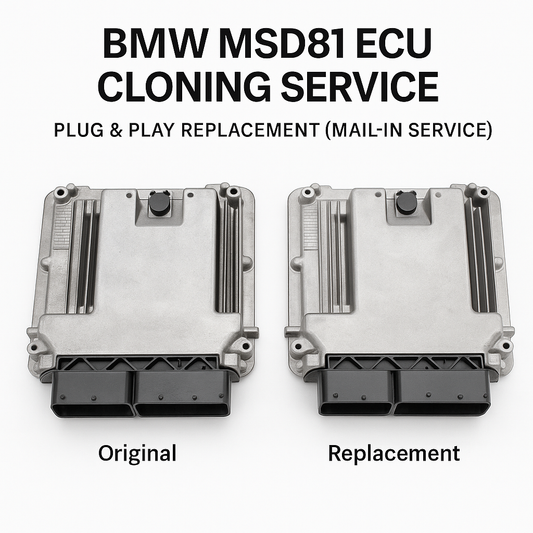 BMW MSD81 ECU Cloning Service – Plug & Play Replacement (Mail-In Service)