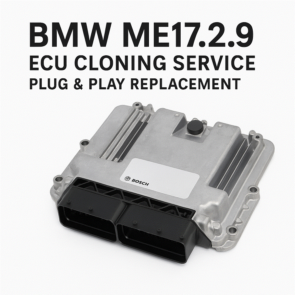 BMW ME17.2.9 ECU cloning service for plug-and-play replacement of BMW N20 and N26 engines