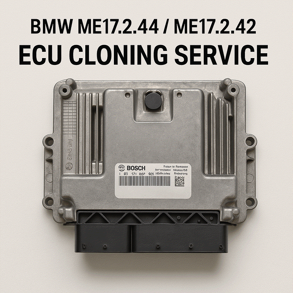 BMW ME17.2.44 ME17.2.42 ECU cloning service for plug and play replacement