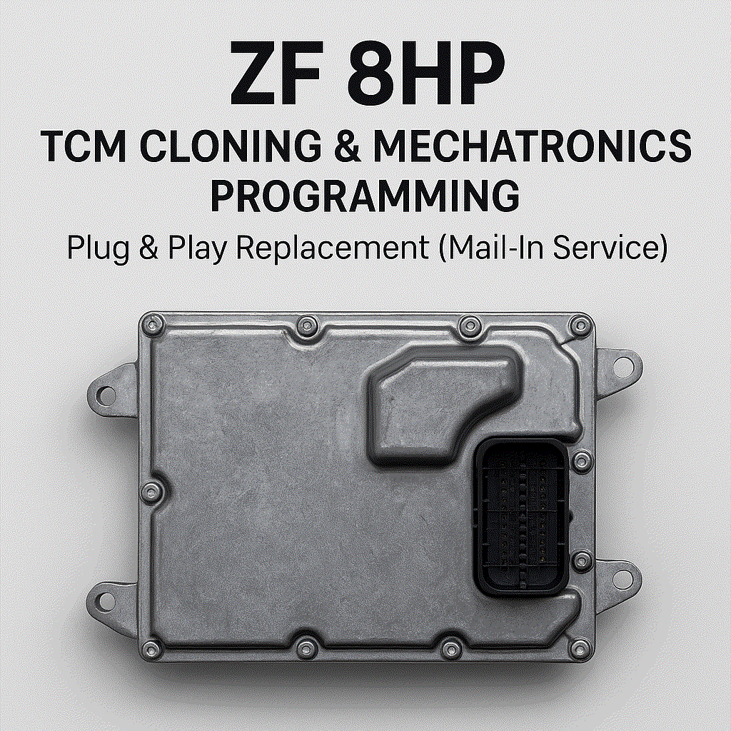 ZF 8HP TCM mechatronics module with plug-and-play cloning and programming service