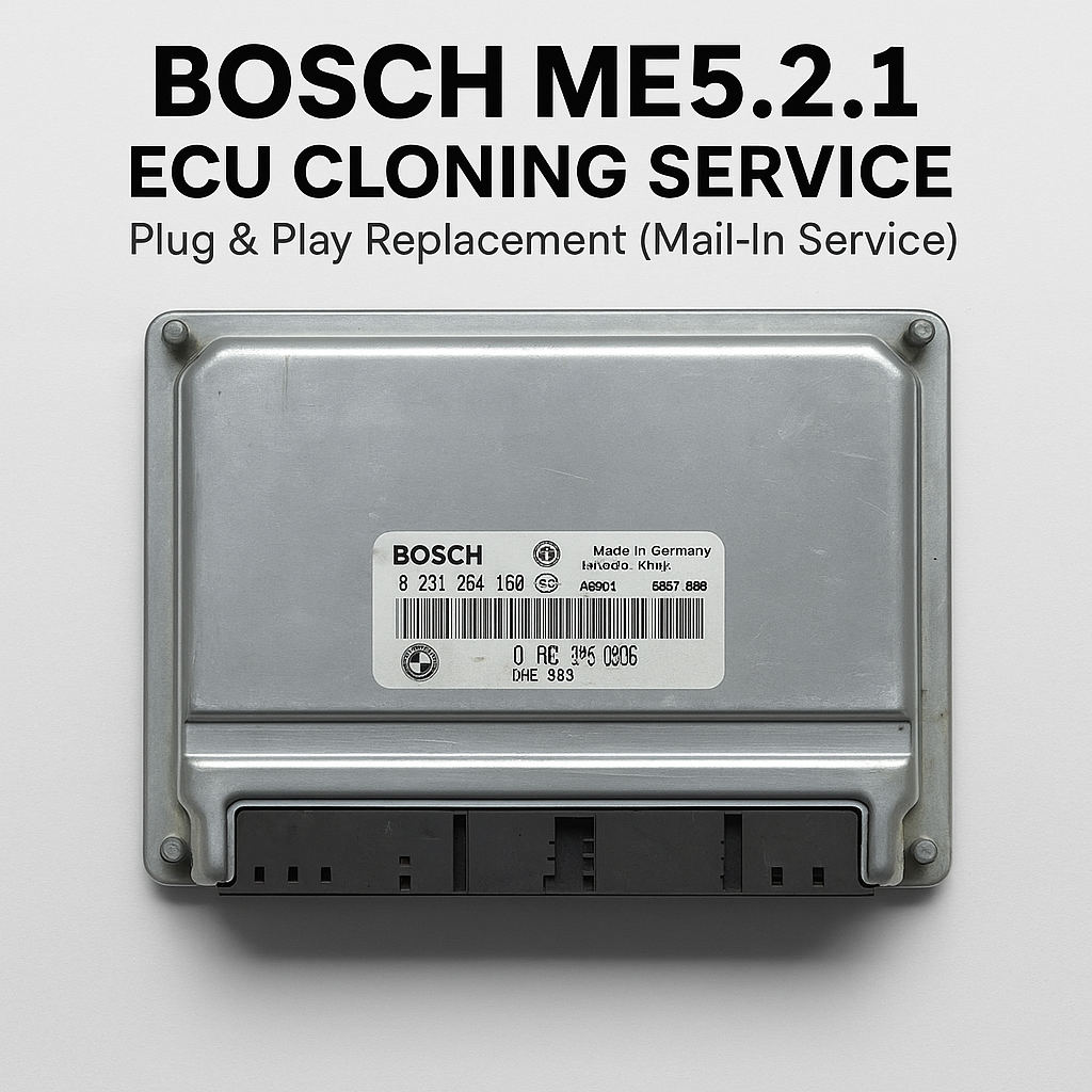 Bosch ME5.2.1 ECU Cloning Service – Plug & Play Replacement (Mail-In Service)