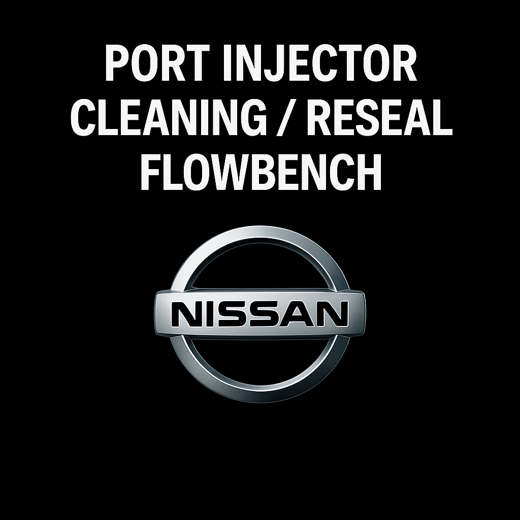 Nissan Port Injector Testing, Cleaning, and Resealing Service