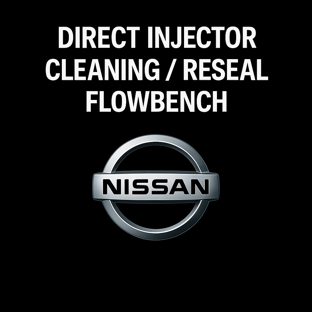 Nissan Direct Injector Testing, Cleaning, and Resealing Service