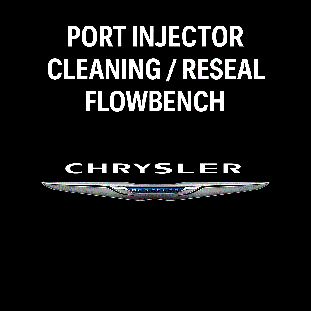 Chrysler port injector testing, cleaning, and resealing service by LaCorte Automotive