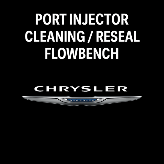 Chrysler Port Injector Testing, Cleaning, and Resealing Service