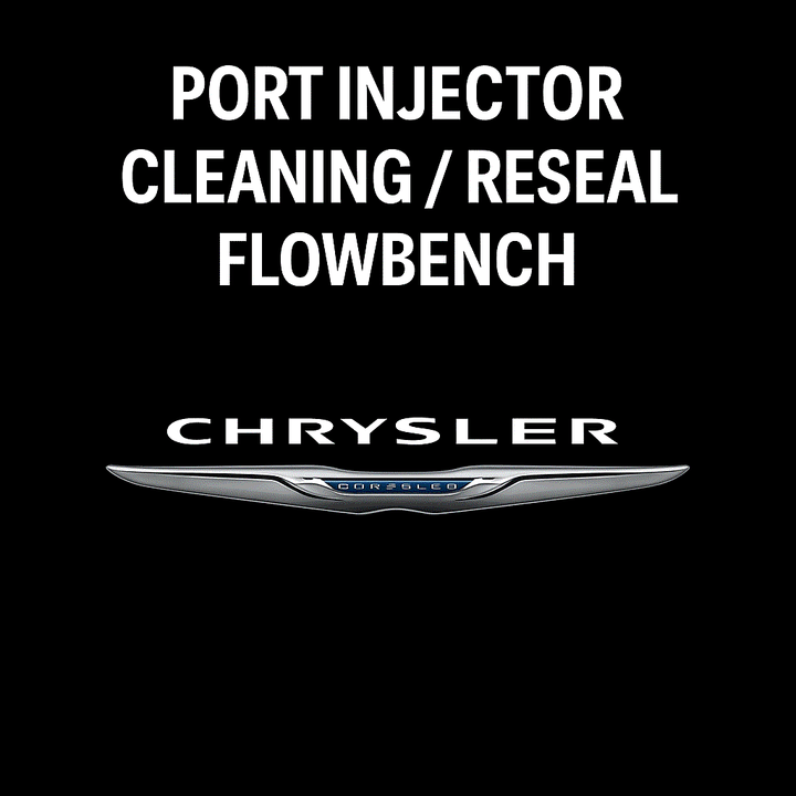 Chrysler port injector testing, cleaning, and resealing service by LaCorte Automotive