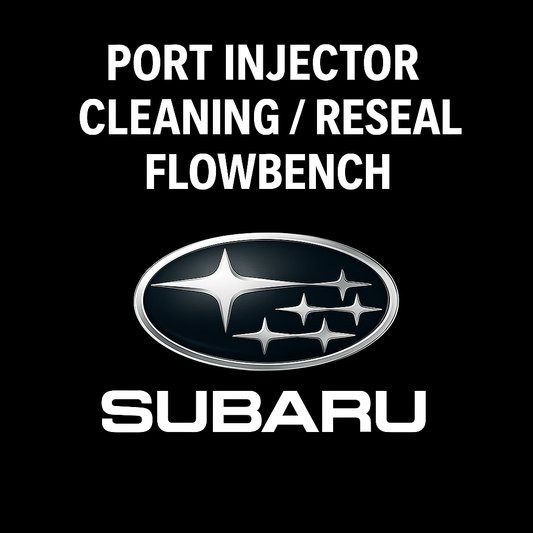 Subaru Port Injector Testing, Cleaning, and Resealing Service