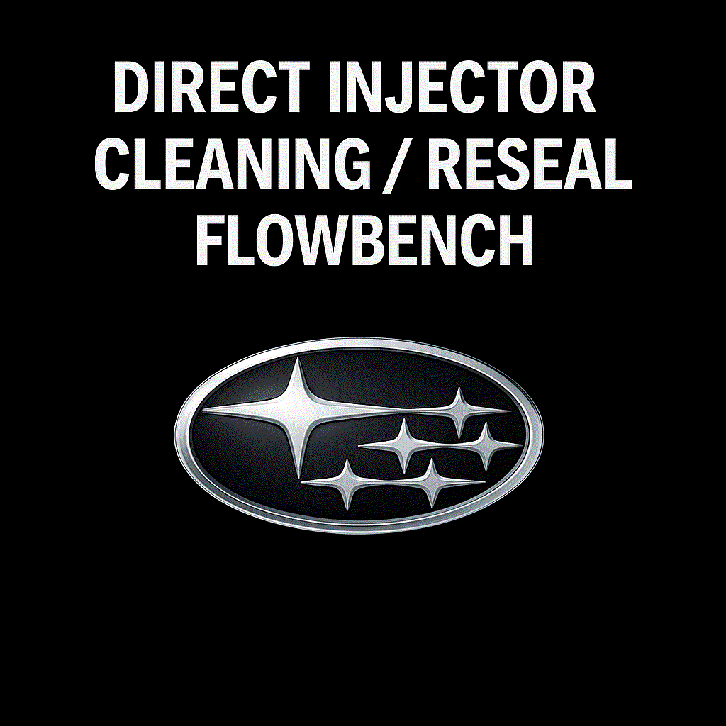 Subaru Direct Injector testing, ultrasonic cleaning, and resealing service at LaCorte Automotive