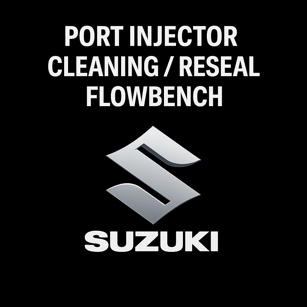 Suzuki Port Injector Testing, Cleaning, and Resealing Service