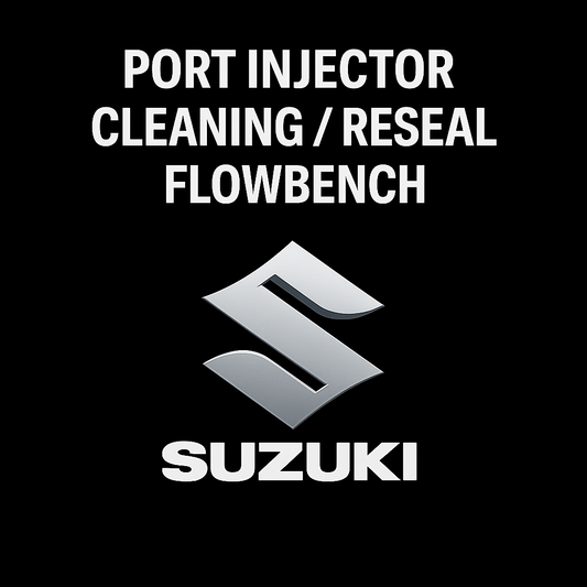 Suzuki Port Injector Testing, Cleaning, and Resealing Service
