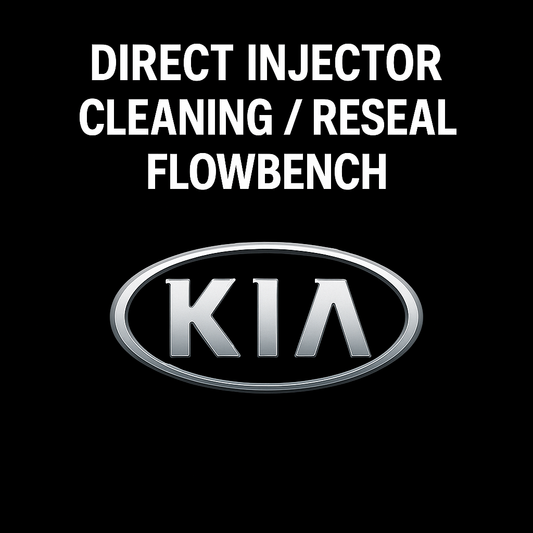 Kia Direct Injector Testing, Cleaning, and Resealing Service