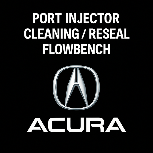 Acura Port Injector Testing, Cleaning, and Resealing Service