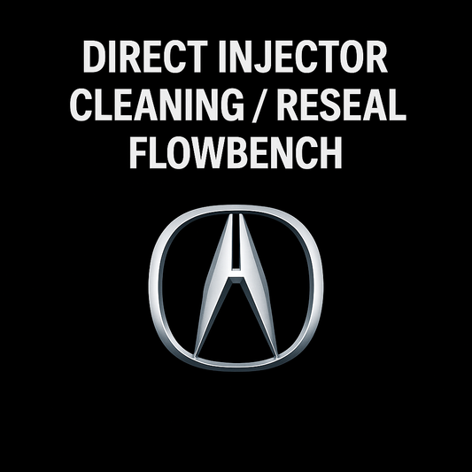 Acura Direct Injector Testing, Cleaning, and Resealing Service