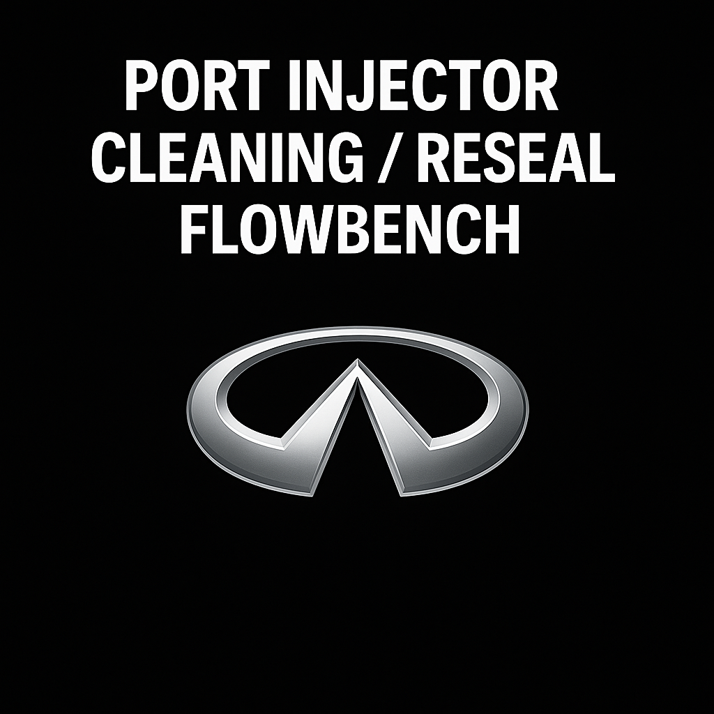Infiniti Port Injector Testing, Cleaning, and Resealing Service