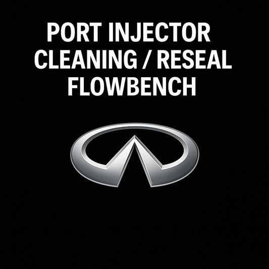 Infiniti Port Injector Testing, Cleaning, and Resealing Service