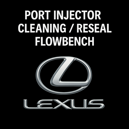 Lexus Port Injector Testing, Cleaning, and Resealing Service