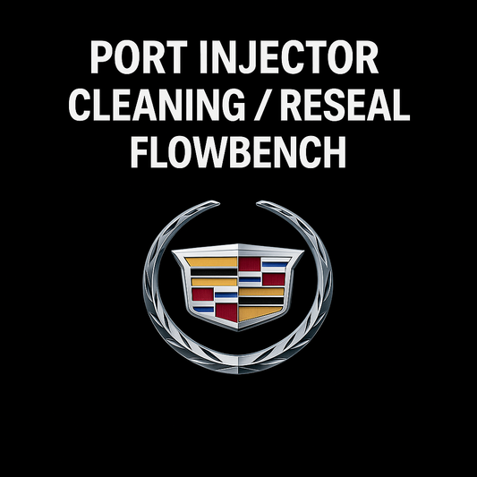 Cadillac Port Injector Testing, Cleaning, and Resealing Service