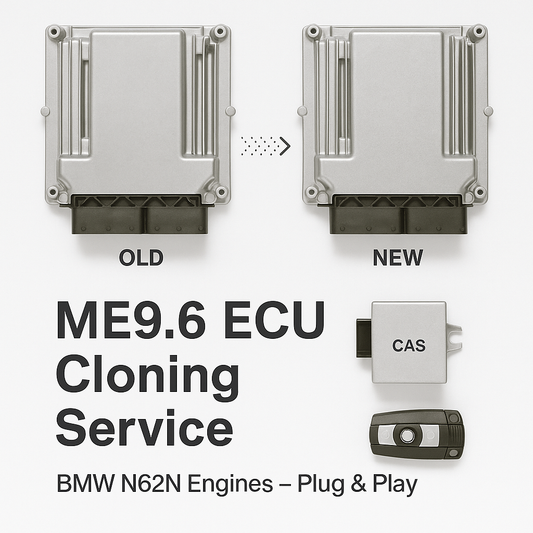 BMW ME9.6/ME9.6.1 ECU Cloning Service (N62 Engines – Plug & Play)