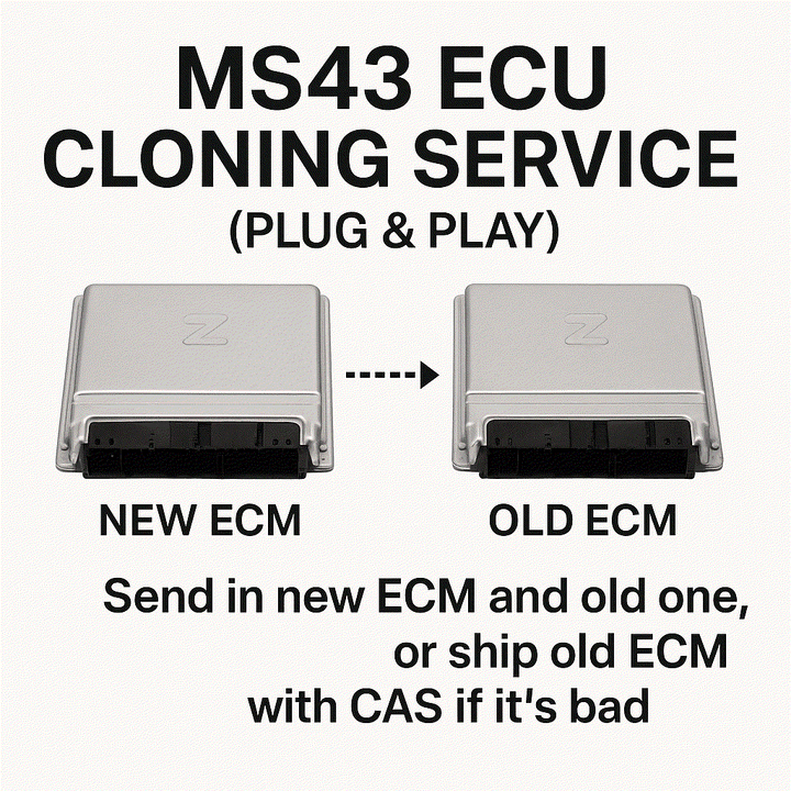 BMW MS43 ECU Cloning Service (Plug & Play)