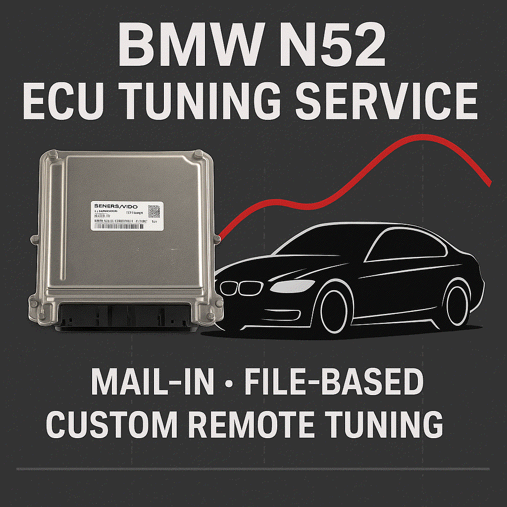 BMW N52 ECU Tuning Service (Mail-In, File-Based, or Custom Remote Tuning)