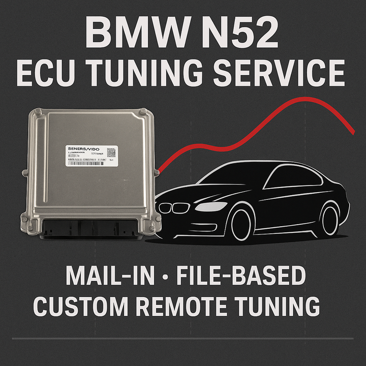 BMW N52 ECU Tuning Service (Mail-In, File-Based, or Custom Remote Tuning)