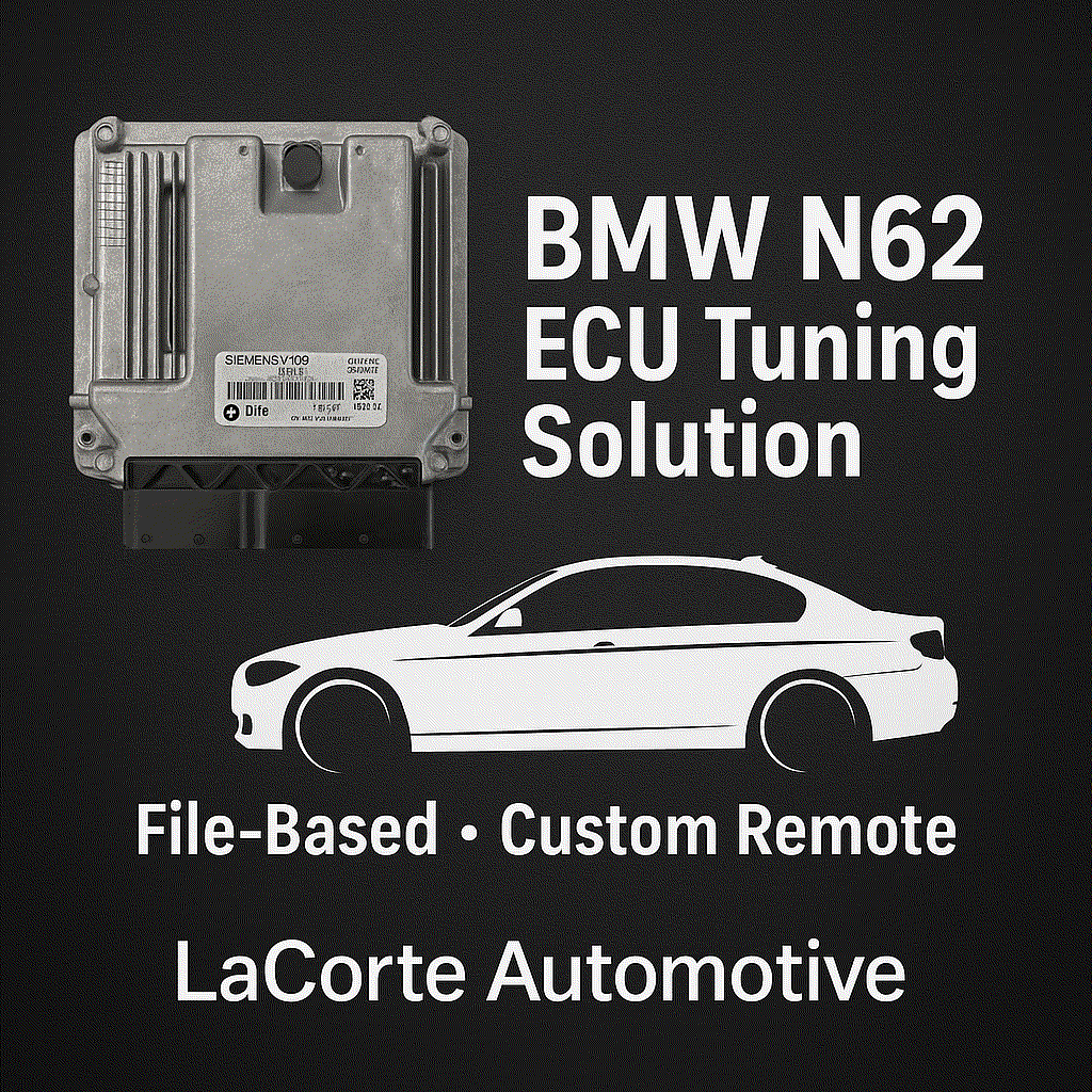 BMW N62 ECU Tuning Service (Mail-In, File-Based, or Custom Remote Tuning)