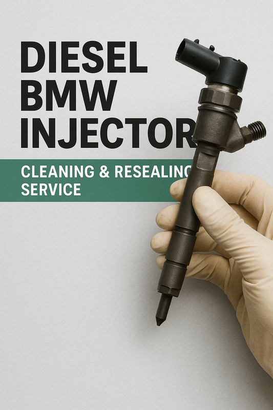 BMW Diesel Injector Rebuild & Testing Service (All Models – Disassembly, Cleaning, and Resealing)