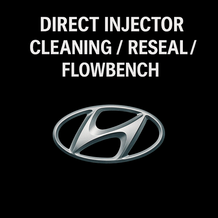 Hyundai Direct Injector Testing, Cleaning, and Resealing Service