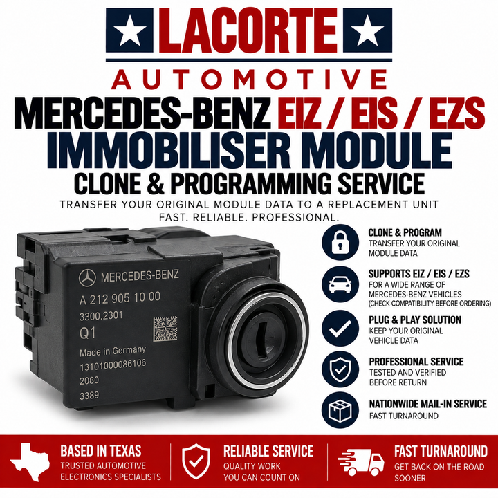 Mercedes-Benz EIZ / EIS / EZS Immobilizer Module Clone & Programming Service