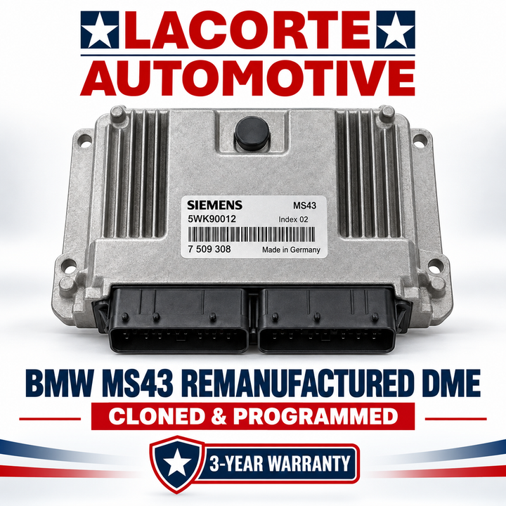 BMW Siemens MS43 Remanufactured DME/ECM – Cloned & Programmed – 3-Year Warranty