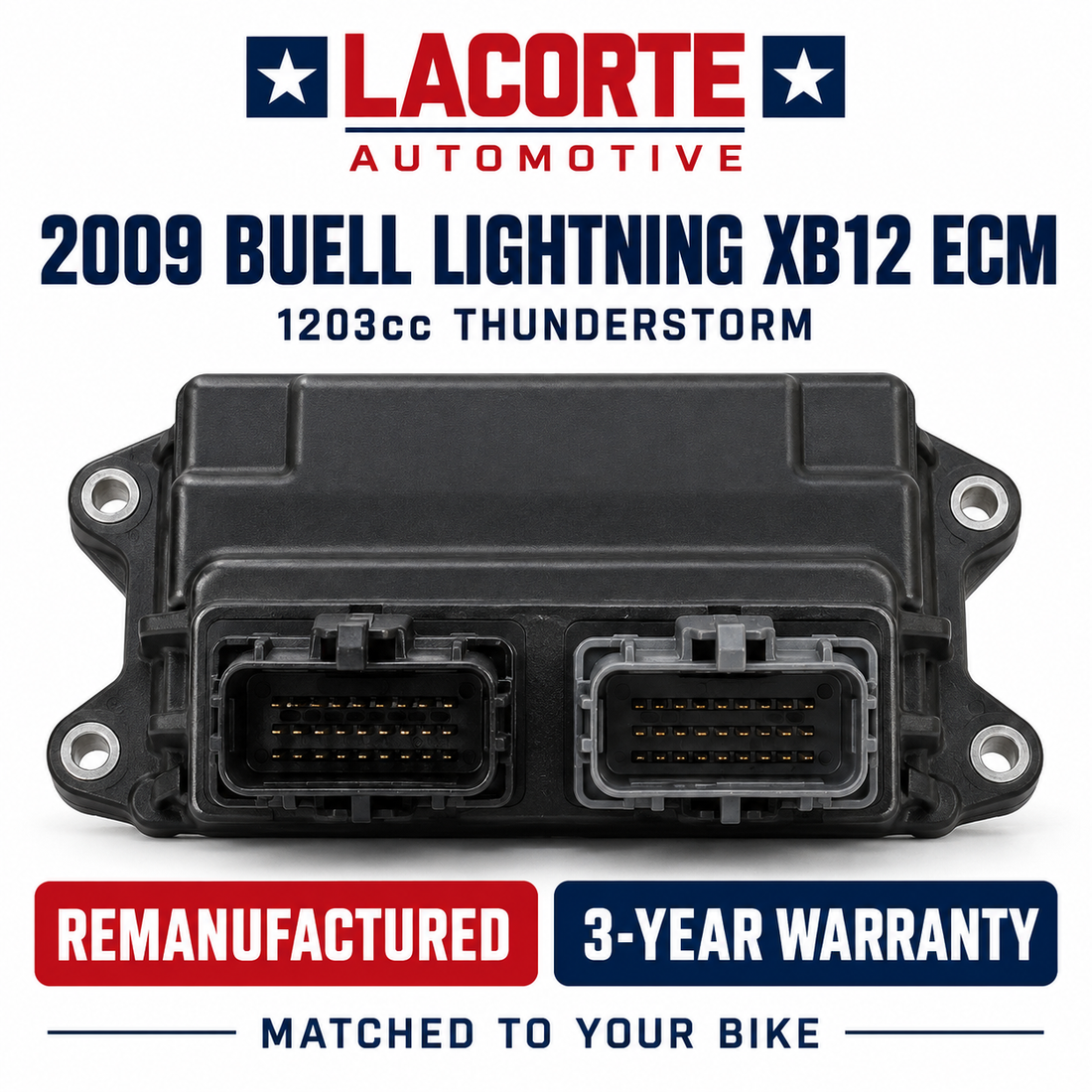 2009 Buell Lightning XB12 ECM | 1203cc Thunderstorm | Replacement Engine Computer