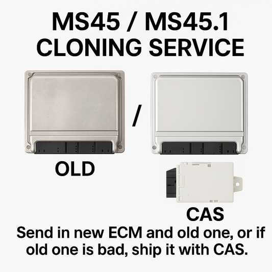 BMW MS45 / MS45.1 ECU Cloning Service (Plug & Play)