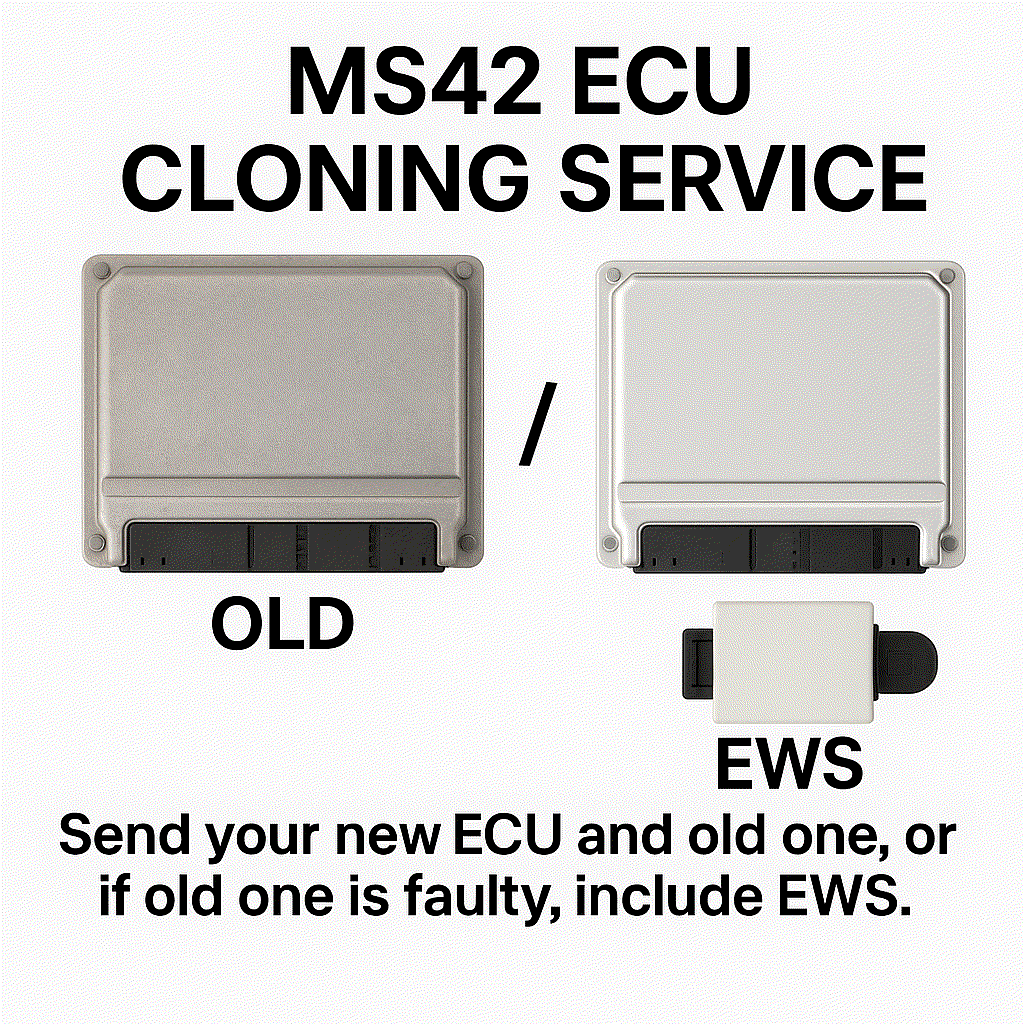 BMW MS42 ECU Cloning Service (Plug & Play)