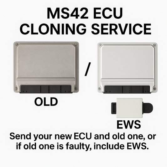 BMW MS42 ECU Cloning Service (Plug & Play)