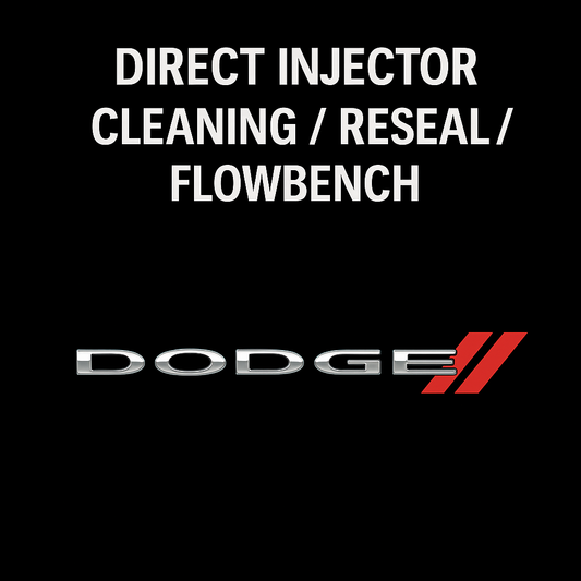 Dodge Direct Injector Cleaning, Resealing & Flowbench Testing Service
